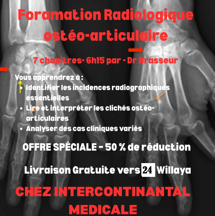 Formation Radiologie Ostéo-articulaire